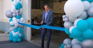 ESL President cuts ribbon to new facility